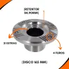 Flange Diferencial 31 Estrias Mercedes