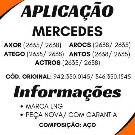 Flange Diferencial 31 Estrias Mercedes