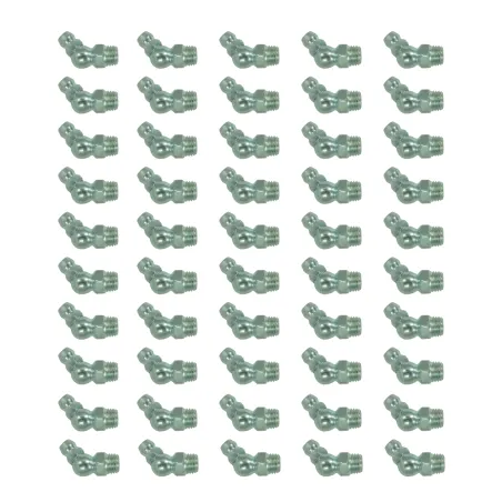 Kit 50 Engraxadeiras Curva 45 8x1 Aplic. Diversas