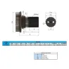 Ponteira Cardan (C/Rosca) Iveco/ Volvo/ Vw - 26 Estrias 70 Mm