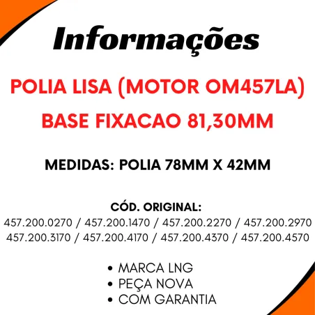 Tensor Correia Axor Polia Lisa Axor