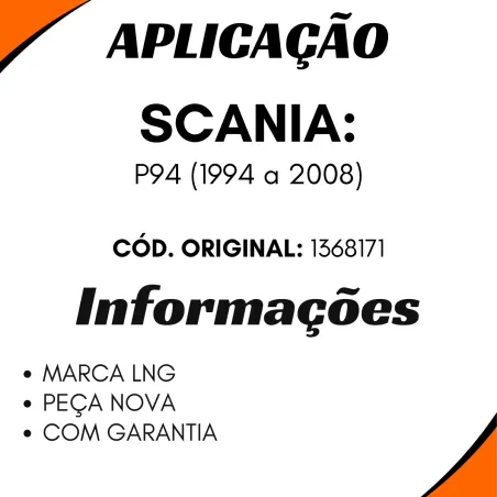 Válvula Combustível Scania P94 1368171