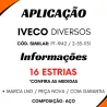 Ponteira Cardan (Intermediaria) Iveco Diversas 16 Estrias Rol. 35 Mm