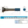 Ponteira Cardan (Intermediaria) Iveco Diversas 16 Estrias Rol. 35 Mm
