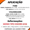 Compressor Ar Vw 14.150/ 12.180 Ford  F12000/ F14000hd