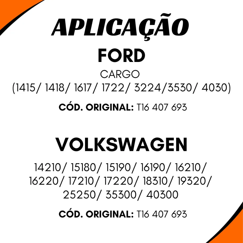 Kit 5 Travas Pino Embuchamento Ford T16407693