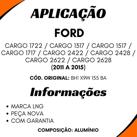 Cabecote Filtro Combustível Ford 1317/ 1717/ 2428/ 2628/ 2422/ 2622/