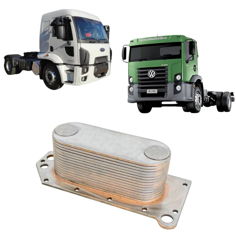 Radiador Óleo Ford Bh2x6b856aa Vw 2t2 117 021 A