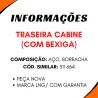 Amortecedor Tras. Cabine Mbb Actros 2532/ 2555/ 2631/ 2648/ 3231/