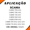 Válvula Regulador Pressãoscania R/T113/ 143  1356663