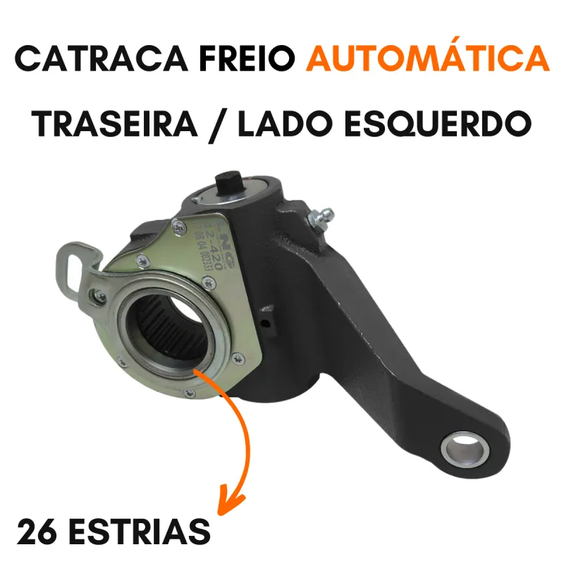 Catraca Freio Autom.Tras. Esq. (26 Estrias) Mercedes Axor