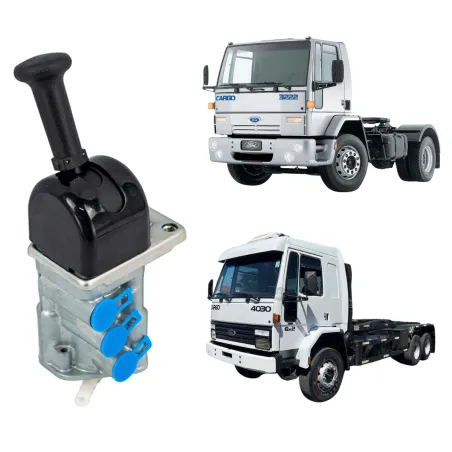 Válvula Freio Mão Ford Cargo 2425/ 2622/ 2630/ 2631/ 3222/ 3224/