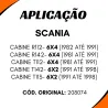 Ponteira Cardan Tras. Scania L110/ L111/ L113/ Lk111/ Lk140/ R112/