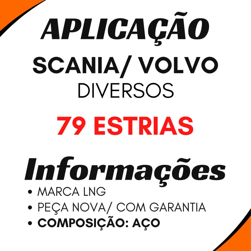 Junta Universal Scania E Volvo 79 Estrias Hju972