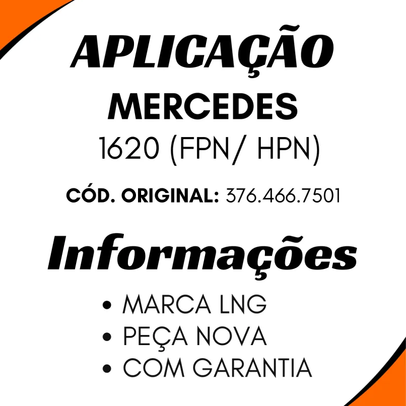 Bomba Hidráulica Mercedes 1620 376.466.7501