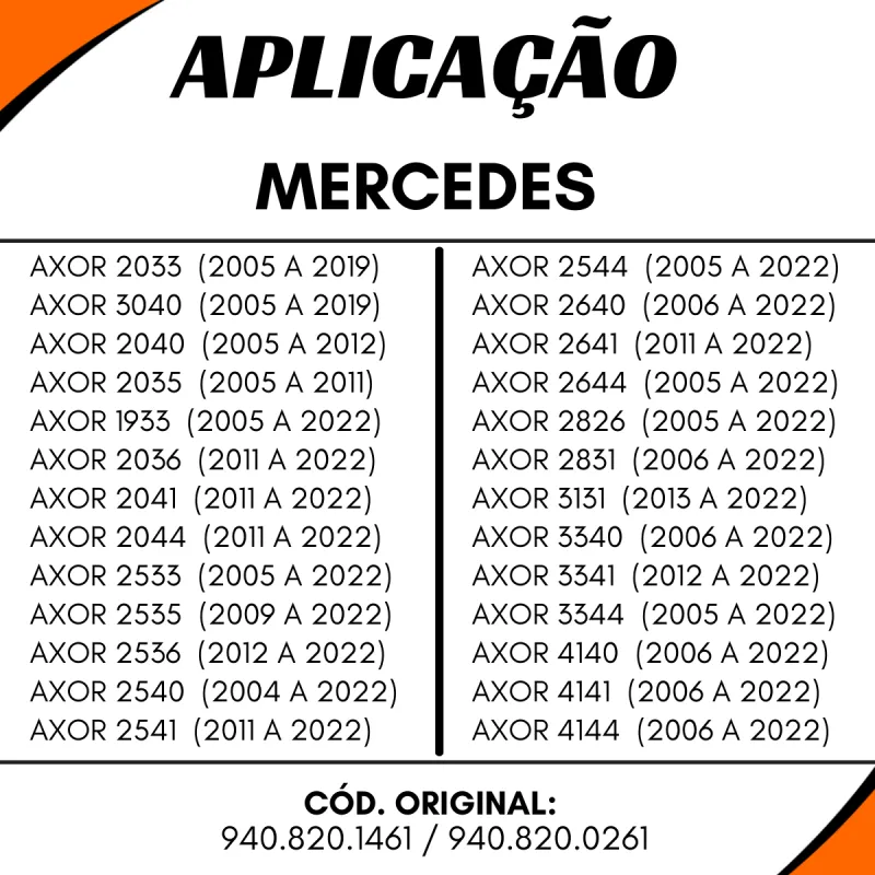Farol Mercedes Axor Lado Direito