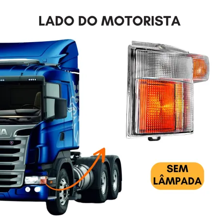 Lanterna Seta Esq. Scania Série 4/ 5