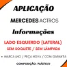 Lanterna Seta Lateral Esq. Actros