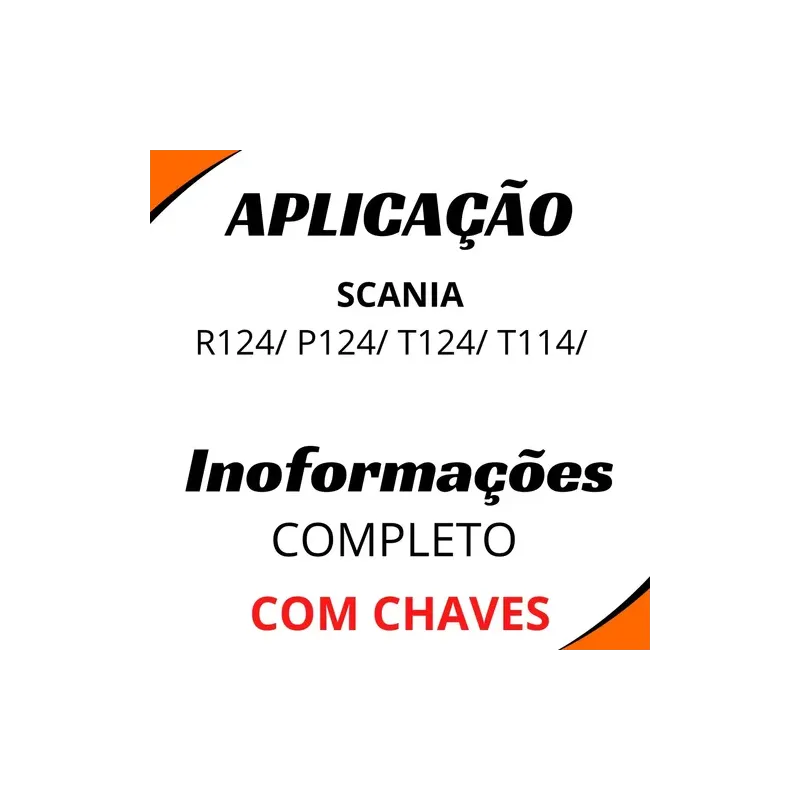 Miolo Ignição Scania R124/ P124/ T124/ T114/ Completo