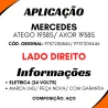 Máquina De Vidro Eletr.24 Volts Dir. Mbb 1938s/ Axor/ Atego