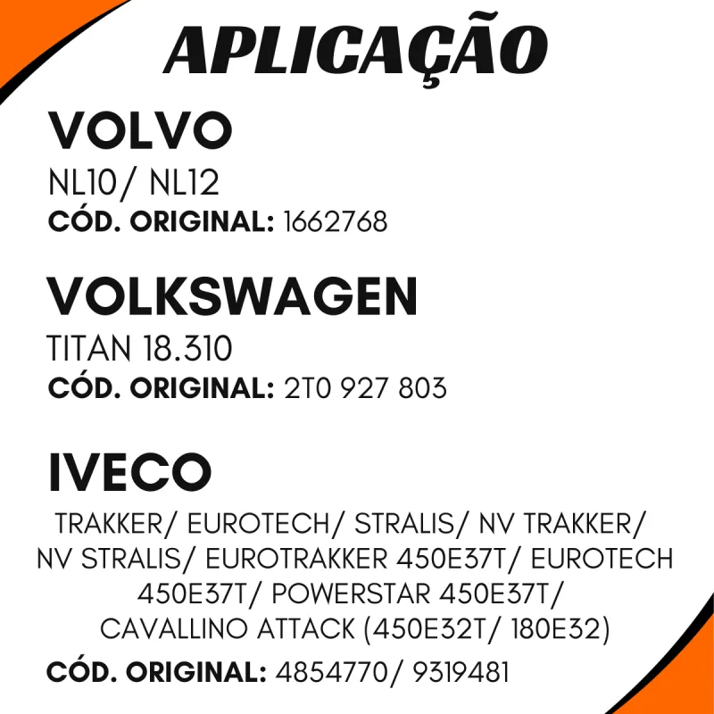 Sensor Velocimetro Vw 2t0 927 803 Iveco 93191481 Volvo 1662768