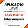 Moldura Parachoque Dir. Volvo Vm Athor