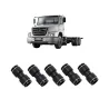 Kit 5 Engates Rápido Mercedes Diversas União Plastica 16 Mm