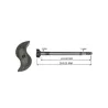Eixo Expansores S Freio Ar Dir. Tras.  Mbb 1414/ 1516/ 1518/ 1620