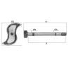 Eixo Expansores S Freio Ar Dir. Tras.  Mbb 1414/ 1516/ 1518/ 1620
