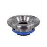 Flange Diferencial Scania 6x4 Entre Diferenciais Série 4 E 5 4 Furos