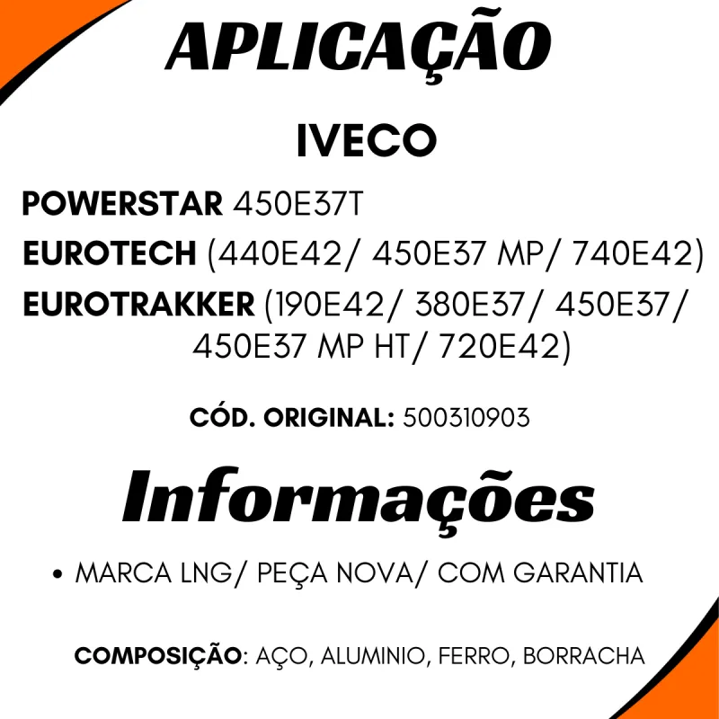 Compressor Ar Iveco Eurotech Eurotrakker