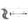 Eixo Expansores S Freio Ar Dir.Carretas 3 Eixo Freio Tubeless 16,5 Q