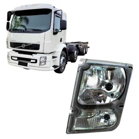 Farol Principal Esq. Volvo Vm17/ 23/ 240/ 260/ 270/ 310/ 330