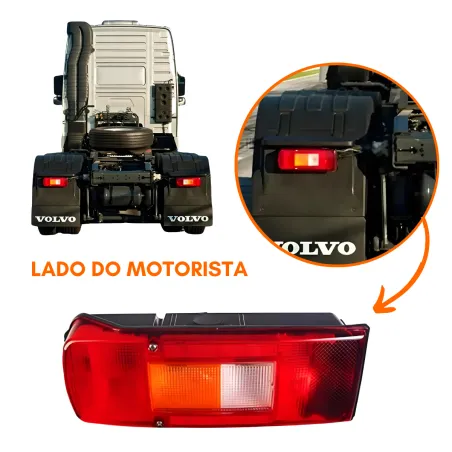 Lanterna Tras. Esq. Fh12/ Fm12/ Nh12/ Vm17/ Vm23/ Vm260/ Vm310