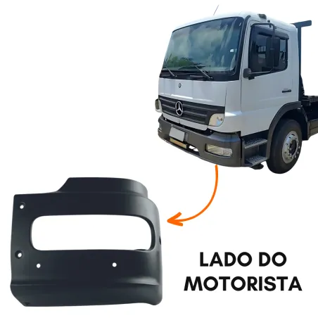 Parachoque Dianteiro Lat. Esq. Atego