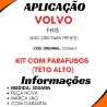 Kit C/Parafusos (Teto Alto) Suporte Tapa Sol Volvo Fh13 (2010...)