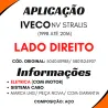Máquina De Vidro Dir. Eletrica (C/Motor) Iveco Novo Stralis (1998 A