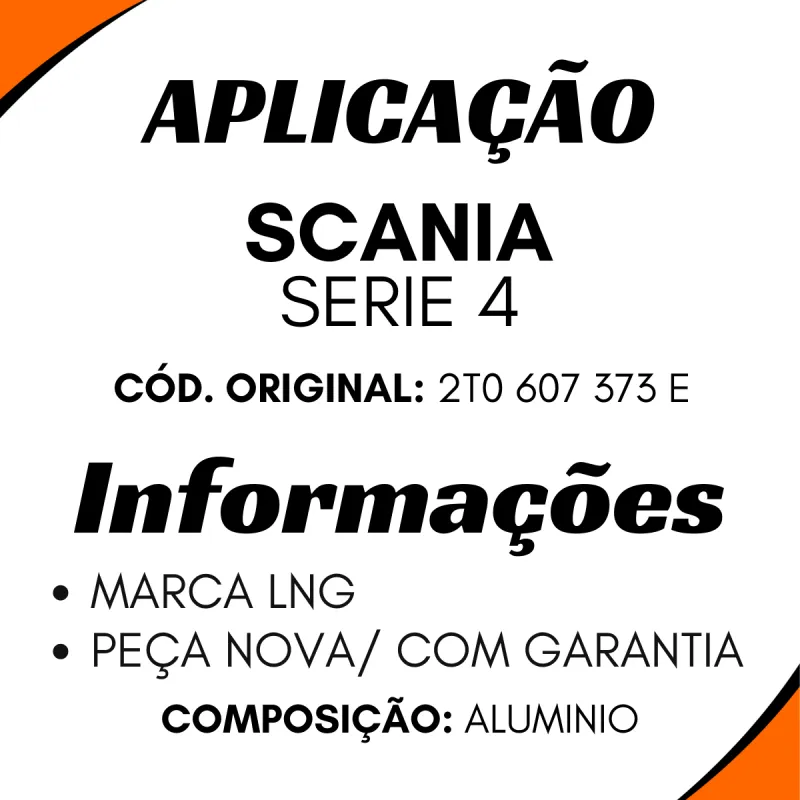 Cabecote Compressor Ar Scania Série 4