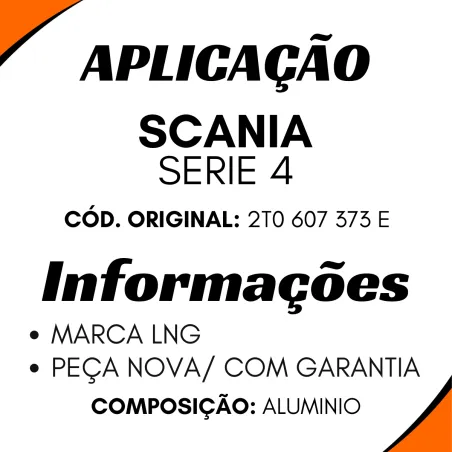 Cabecote Compressor Ar Scania Série 4