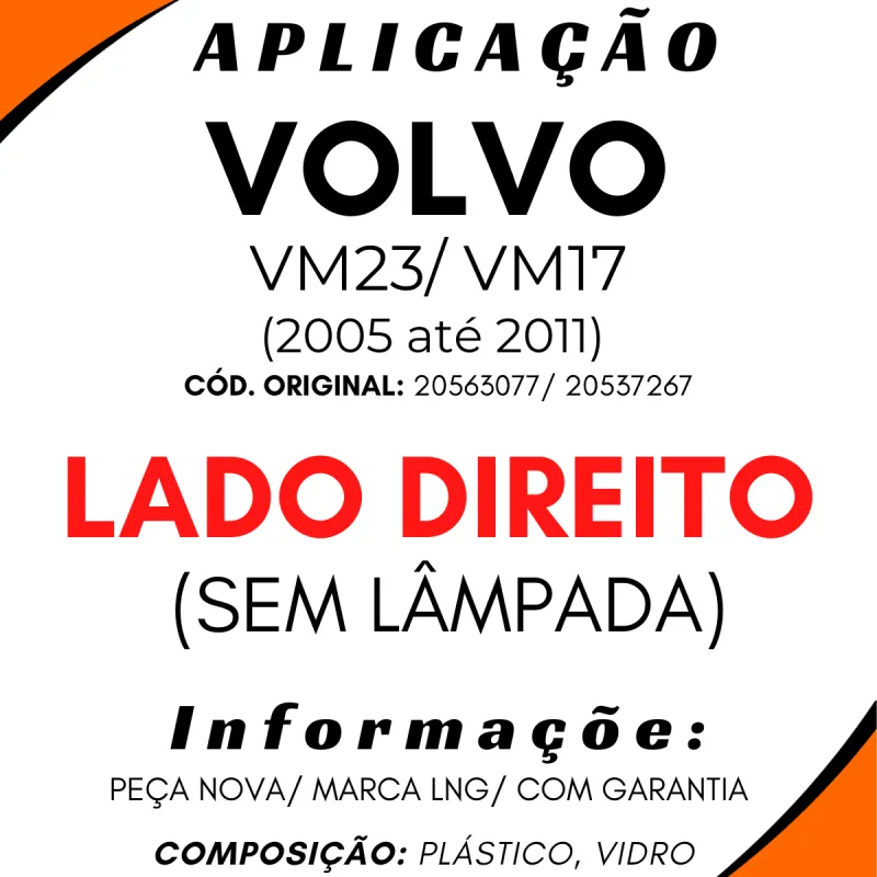 Farol Principal Dir Vm 17/ Vm 23 (2005...)
