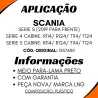 Paralama Traseiro Série 4/ Série 5 T114/ R114/ T124/ R124 (Tras.
