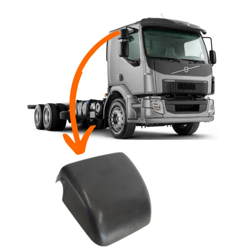 Capa Espelho Auxiliar Volvo Vm