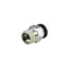 Kit 5 Conector Macho Mbb Diversas Rápido 8 Mm X 1/4 Bspt
