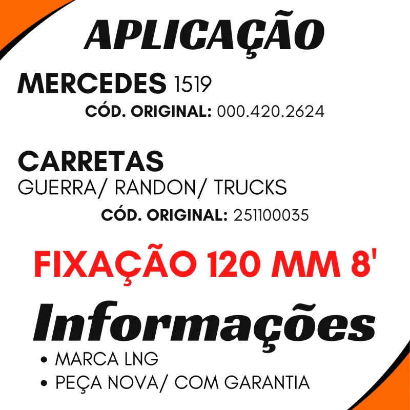 Tampa Dianteira Cuica Mbb 1519 000.420.2624