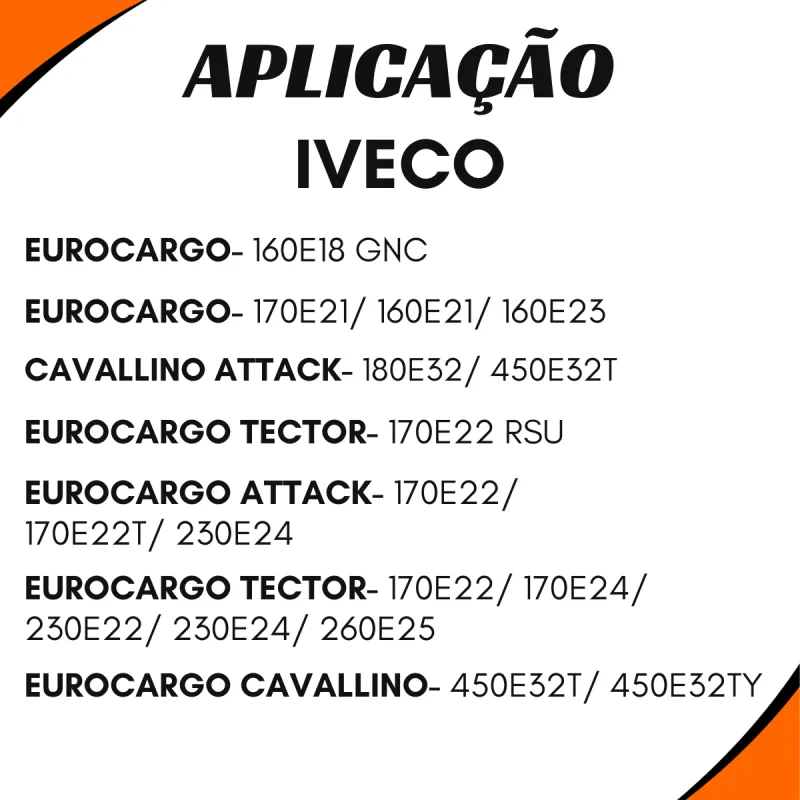 Grade Frontal Iveco Eurocargo 160e21/ 170e22/ 160e23/ 230e24/ 160e18/