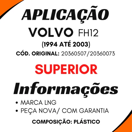 Grade Frontal Superior Volvo Fh12