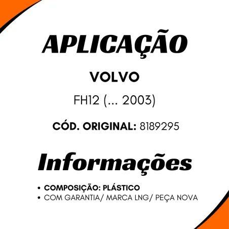 Acabamento Parabrisa Volvo Fh12