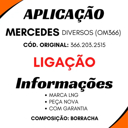 Kit 5 Tubos Borracha Bba D Água Mercedes O366