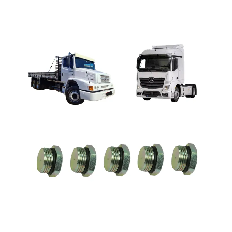 Kit 5 Conexão Tampao Válvula Mbb Diversas 22 X 1,5 Mm