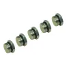 Kit 5 Conexão Tampao Válvula Mbb Diversas 22 X 1,5 Mm